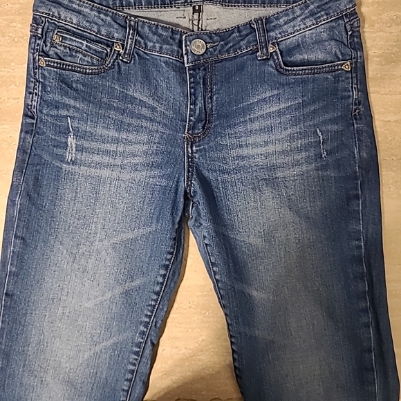 Kut From The Kloth Blue Dark Wash Jeans Size 8 EUC - Picture 10 of 13